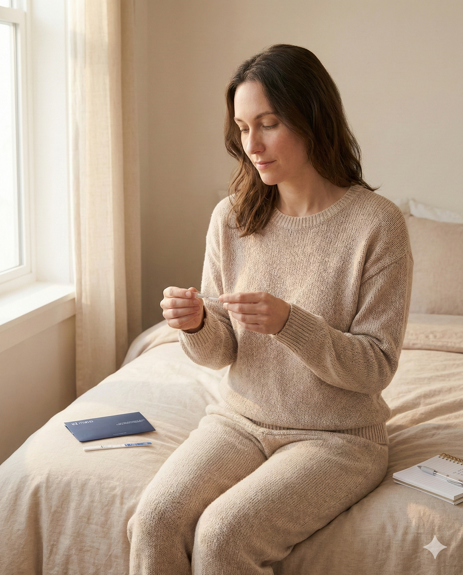 commencer les tests d'ovulation